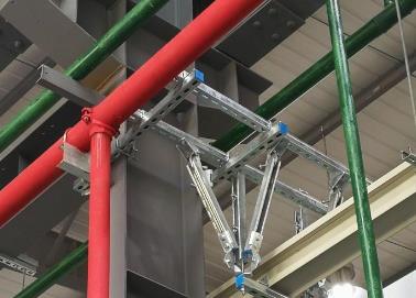 太原市该抗震支架的整体式支吊架结构协调性好